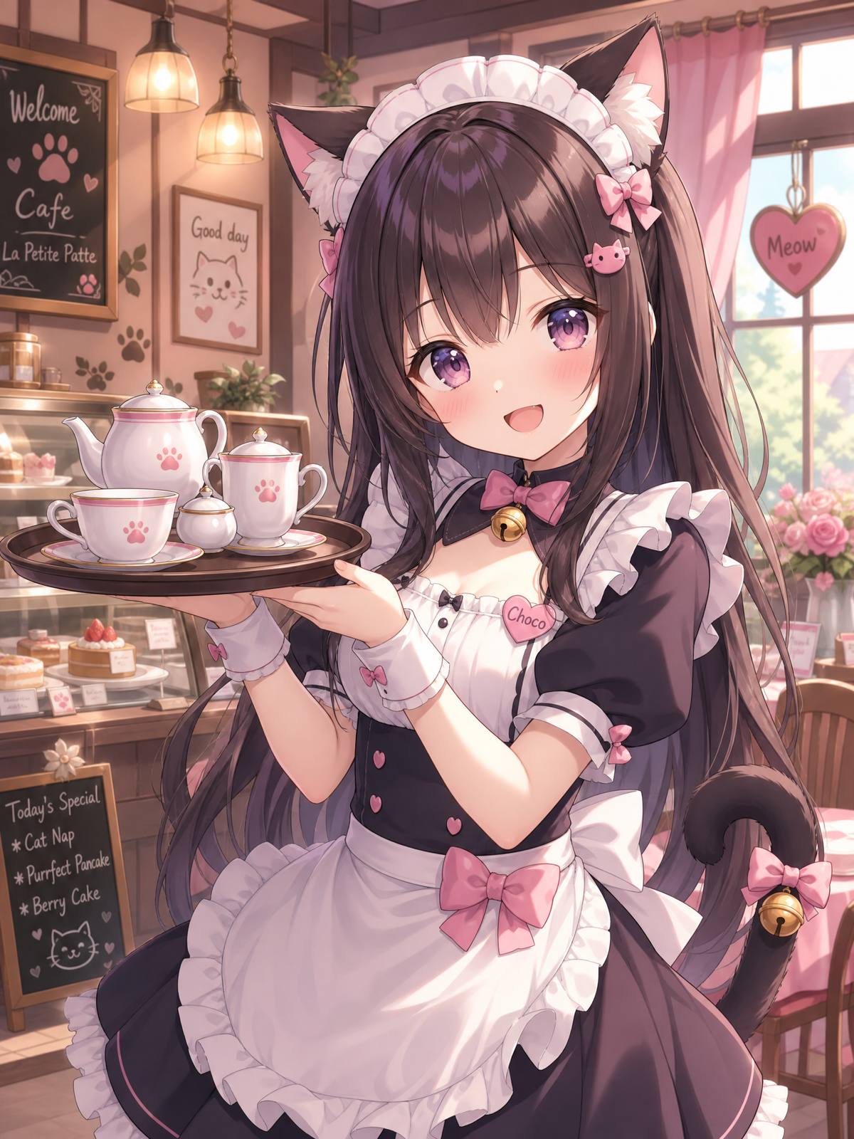少萝cosplay动漫-猫耳女仆
